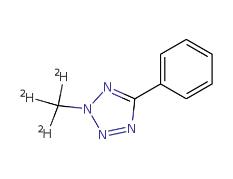 2-methyl-D<sub>3</sub>-5-phenyltetrazole
