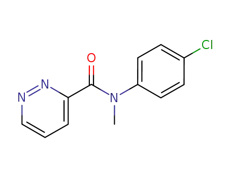 N-(4-chlorophenyl)-N-methyl-3-pyridazinecarboxamide