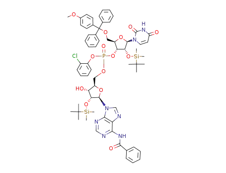 C<sub>64</sub>H<sub>75</sub>ClN<sub>7</sub>O<sub>14</sub>PSi<sub>2</sub>