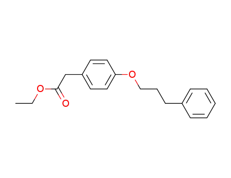 [4-(3-Phenyl-propoxy)-phenyl]-acetic acid ethyl ester