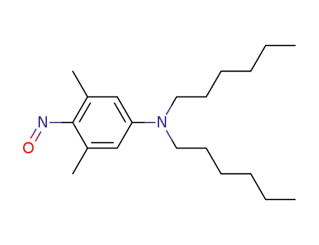 Benzenamine, N,N-dihexyl-3,5-dimethyl-4-nitroso-