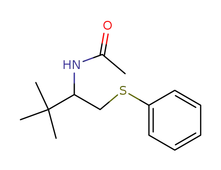 N-(2,2-Dimethyl-1-phenylsulfanylmethyl-propyl)-acetamide