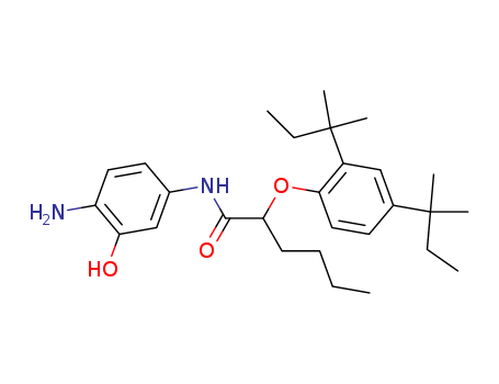 Hexanamide, N-(4-amino-3-hydroxyphenyl)-2-[2,4-bis(1,1-dimethylpropyl)phenoxy]-