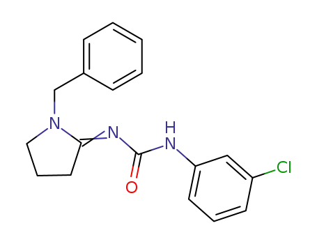 Urea, (3-chlorophenyl)[1-(phenylmethyl)-2-pyrrolidinylidene]-