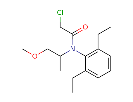 Acetamide, 2-chloro-N-(2,6-diethylphenyl)-N-(2-methoxy- 1-methylethyl)-