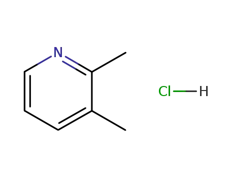 Pyridine, 2,3-dimethyl-, hydrochloride