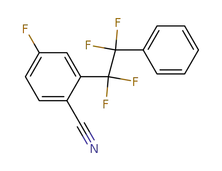 Benzonitrile, 4-fluoro-2-(1,1,2,2-tetrafluoro-2-phenylethyl)-