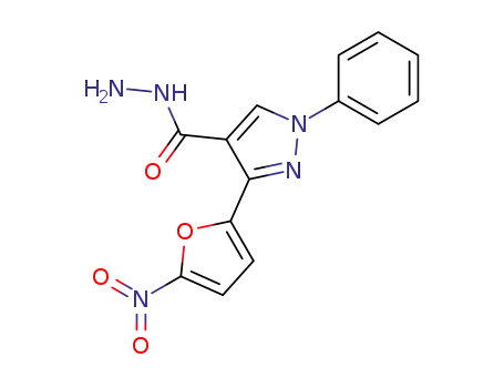 3-(5-Nitrofuran-2-yl)-1-phenyl-1H-pyrazole-4-carbohydrazide