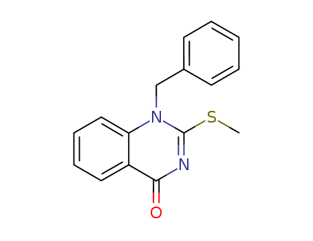 4(1H)-Quinazolinone, 2-(methylthio)-1-(phenylmethyl)-