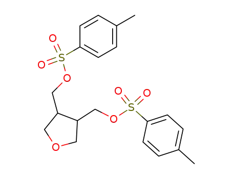 Molecular Structure of 32681-82-6 (3,4-Furandimethanol, tetrahydro-, bis(4-methylbenzenesulfonate))