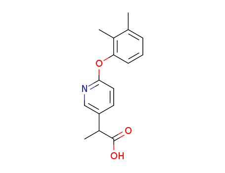3-Pyridineacetic acid, 6-(2,3-dimethylphenoxy)-a-methyl-
