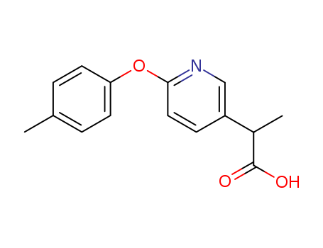 3-Pyridineacetic acid, a-methyl-6-(4-methylphenoxy)-