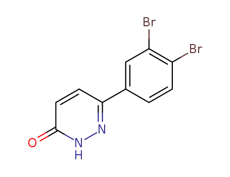 3(2H)-Pyridazinone, 6-(3,4-dibromophenyl)-