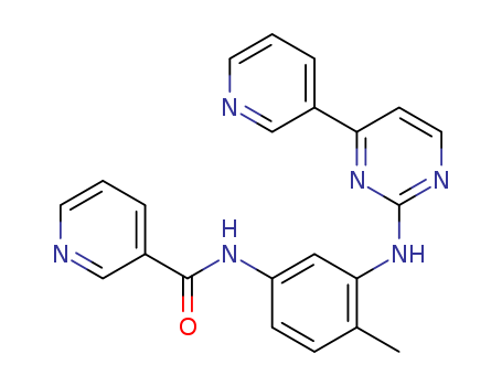 3-Pyridinecarboxamide,  N-[4-methyl-3-[[4-(3-pyridinyl)-2-pyrimidinyl]amino]phenyl]-
