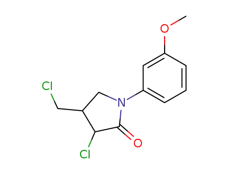 3-Chloro-4-(chloromethyl)-1-(3-methoxyphenyl)pyrrolidin-2-one