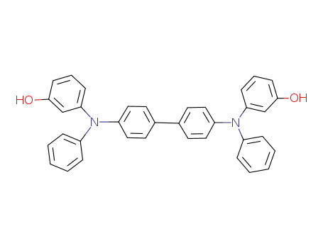 Molecular Structure of 120358-46-5 (Phenol, 3,3'-[[1,1'-biphenyl]-4,4'-diylbis(phenylimino)]bis-)