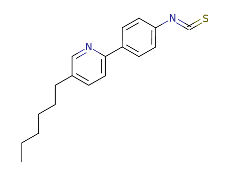 Pyridine, 5-hexyl-2-(4-isothiocyanatophenyl)-