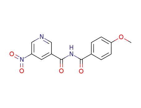 N-(4-Methoxybenzoyl)-5-nitropyridine-3-carboxamide