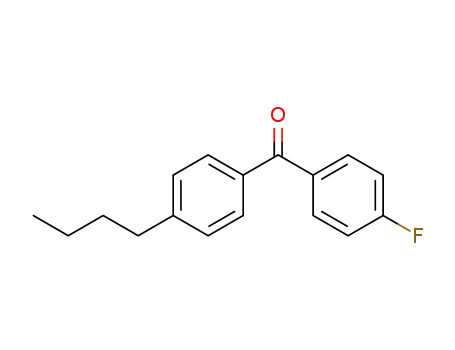 Molecular Structure of 64358-04-9 (Methanone, (4-butylphenyl)(4-fluorophenyl)-)
