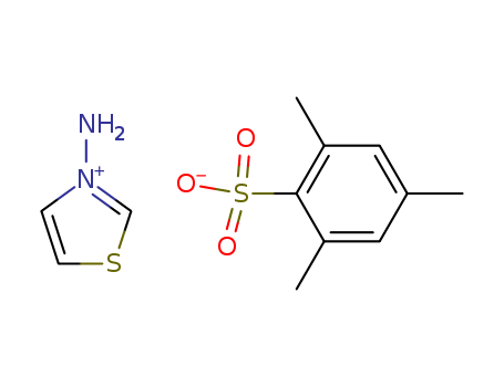 3-amino-thiazolium; 2,4,6-trimethyl-benzenesulfonate