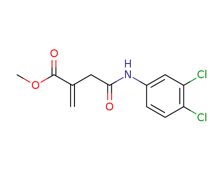 Methyl N-(3,4-dichlorophenyl)-2-methylenesuccinamate
