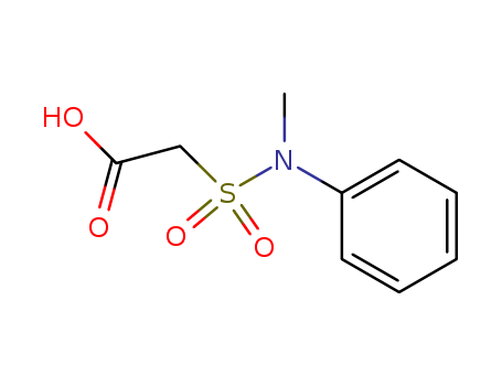 Acetic acid, [(methylphenylamino)sulfonyl]-