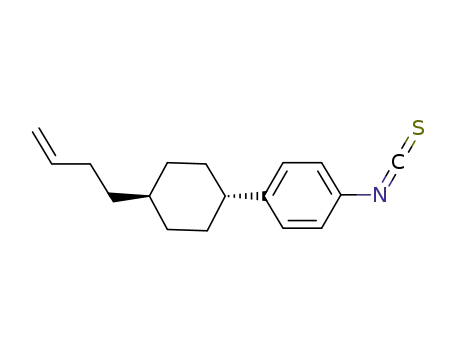 Benzene, 1-[4-(3-butenyl)cyclohexyl]-4-isothiocyanato-, trans-