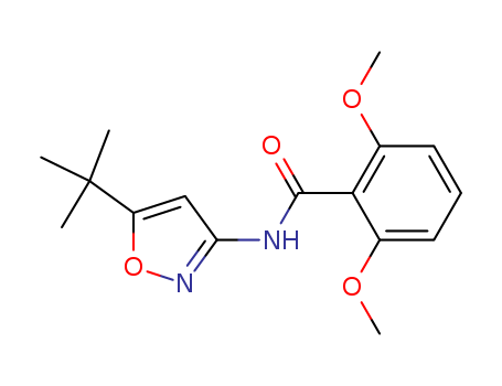 Benzamide, N-[5-(1,1-dimethylethyl)-3-isoxazolyl]-2,6-dimethoxy-