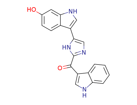 Methanone,[5-(6-hydroxy-1H-indol-3-yl)-1H-imidazol-2-yl]-1H-indol-3-yl-