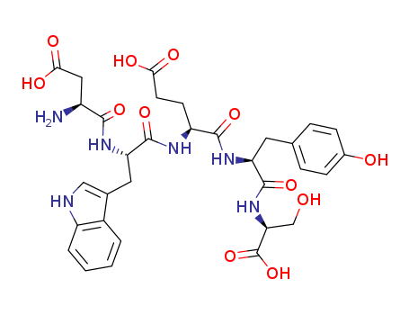 L-Serine, L-a-aspartyl-L-tryptophyl-L-a-glutamyl-L-tyrosyl-