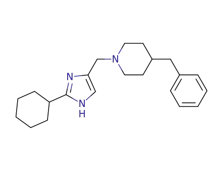 Piperidine, 1-[(2-cyclohexyl-1H-imidazol-4-yl)methyl]-4-(phenylmethyl)-