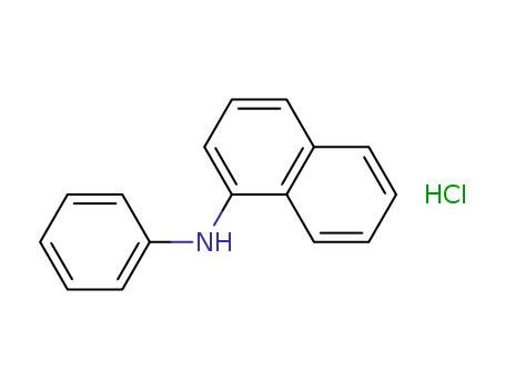 1-Naphthalenamine, N-phenyl-, hydrochloride