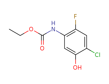 Carbamic acid, (4-chloro-2-fluoro-5-hydroxyphenyl)-, ethyl ester