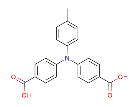 Molecular Structure of 180416-13-1 (Benzoic acid, 4,4'-[(4-methylphenyl)imino]bis-)
