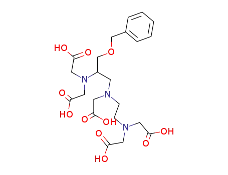 Glycine,
N-[2-[bis(carboxymethyl)amino]ethyl]-N-[2-[bis(carboxymethyl)amino]-3-
(phenylmethoxy)propyl]-