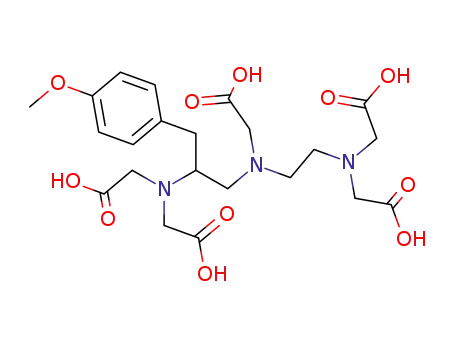 Glycine,
N-[2-[bis(carboxymethyl)amino]ethyl]-N-[2-[bis(carboxymethyl)amino]-3-
(4-methoxyphenyl)propyl]-