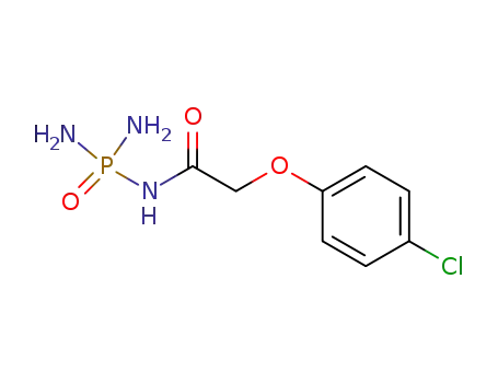 Acetamide, 2-(4-chlorophenoxy)-N-(diaminophosphinyl)-
