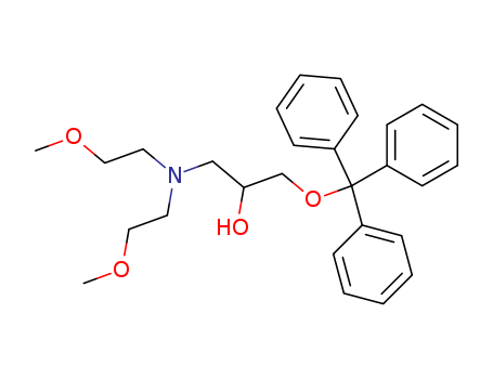 2-Propanol, 1-[bis(2-methoxyethyl)amino]-3-(triphenylmethoxy)-