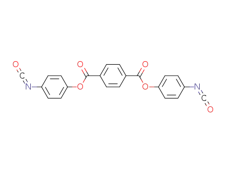 Molecular Structure of 121178-12-9 (1,4-Benzenedicarboxylic acid, bis(4-isocyanatophenyl) ester)