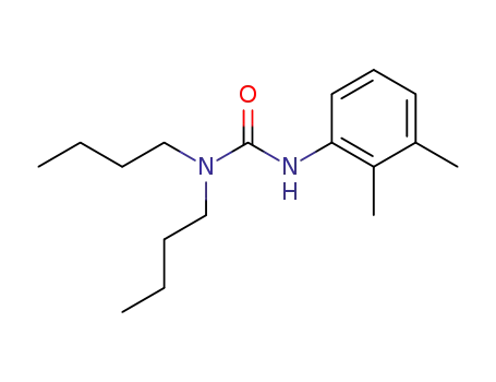 Molecular Structure of 86781-19-3 (Urea, N,N-dibutyl-N'-(2,3-dimethylphenyl)-)