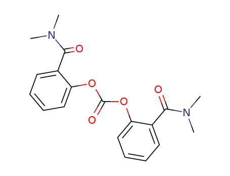 Molecular Structure of 89076-19-7 (Benzamide, 2,2'-[carbonylbis(oxy)]bis[N,N-dimethyl-)