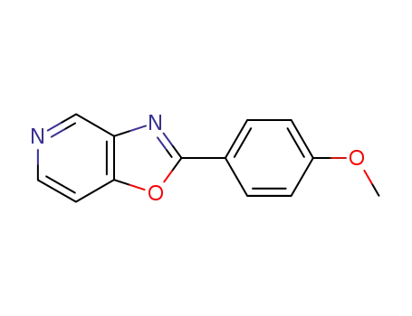 2-(4-methoxy-phenyl)-oxazolo[4,5-<i>c</i>]pyridine
