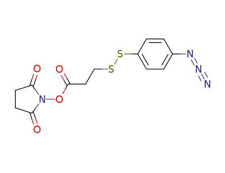 Propanoic acid,3-[(4-azidophenyl)dithio]-, 2,5-dioxo-1-pyrrolidinyl ester cas  74676-98-5