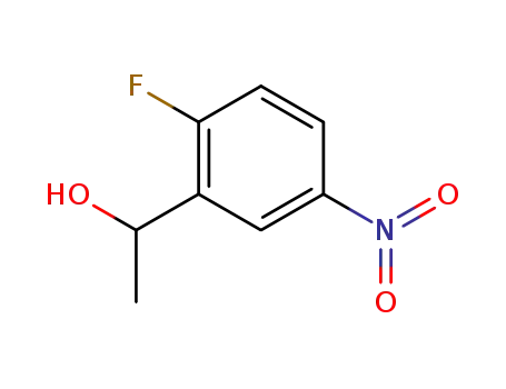 Benzenemethanol, 2-fluoro-a-methyl-5-nitro-
