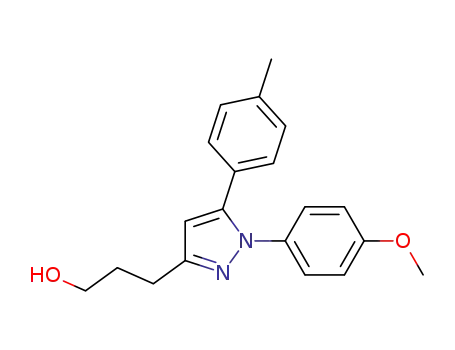 1H-Pyrazole-3-propanol, 1-(4-methoxyphenyl)-5-(4-methylphenyl)-