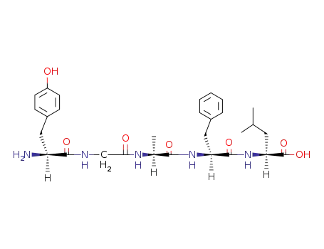 L-Leucine, N-[N-[N-(N-L-tyrosylglycyl)-L-alanyl]-L-phenylalanyl]-