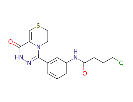 Butanamide,
4-chloro-N-[3-(1,2,6,7-tetrahydro-1-oxo[1,4]thiazino[4,3-d][1,2,4]triazin-
4-yl)phenyl]-
