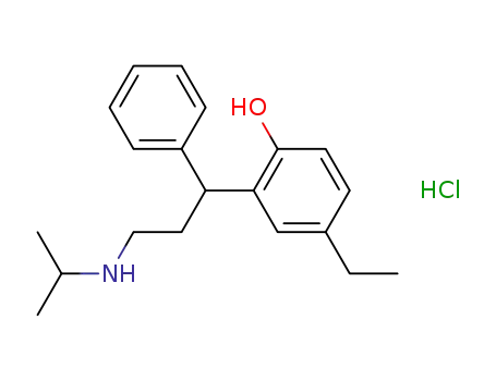Phenol, 4-ethyl-2-[3-[(1-methylethyl)amino]-1-phenylpropyl]-,
hydrochloride