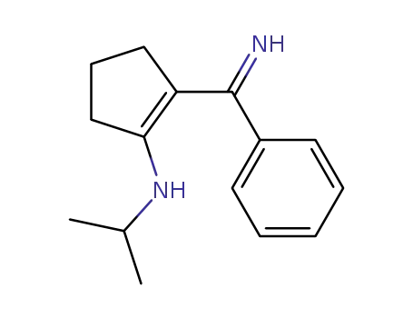 1-Cyclopenten-1-amine, 2-(iminophenylmethyl)-N-(1-methylethyl)-