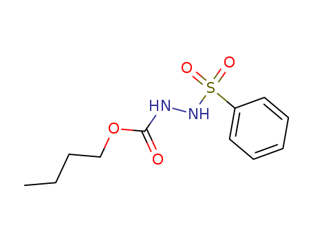 Hydrazinecarboxylic acid, 2-(phenylsulfonyl)-, butyl ester